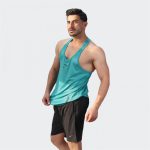 تاپ مردانه قهرمانی بغل هشتی کندویی Gymshark - Image 3