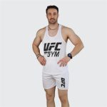 ست مردانه تاپ قهرمانی و شلوارک سوزنی UFC - Image 4